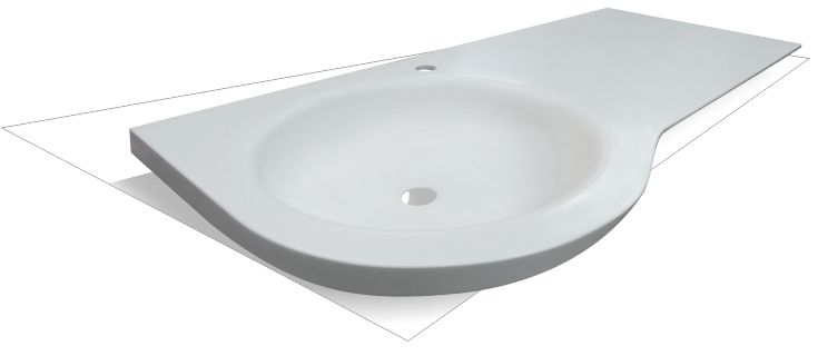 мойка с подстольем