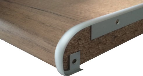 Планка предназначена для соединения столешницы