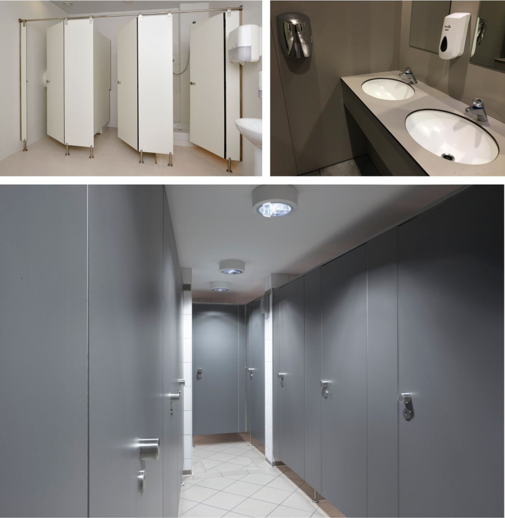 сантехнические перегородки 